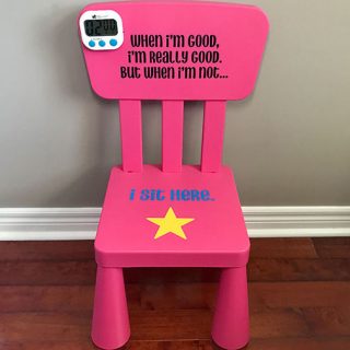 DIY Time Out Chair