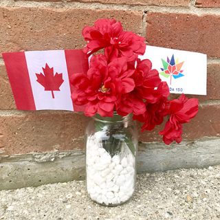 Canada Day Centerpiece