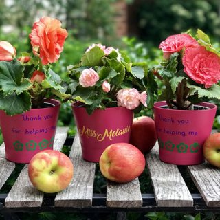 Personalized Teacher Gifts – Flower Pots