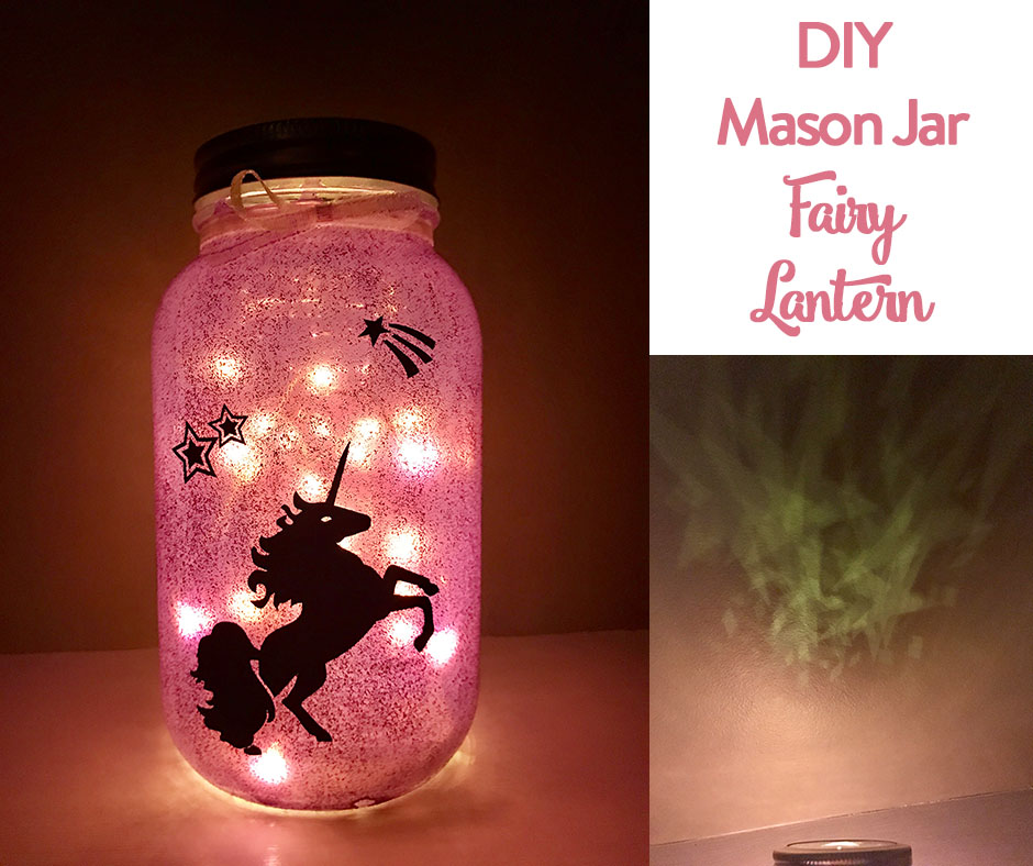 Diy Mason Jar Fairy Lantern The Inspired Home - Fairy Light Mason Jars Diy