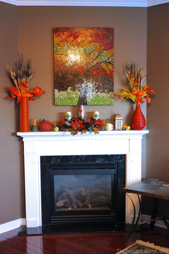 Autumn Mantel