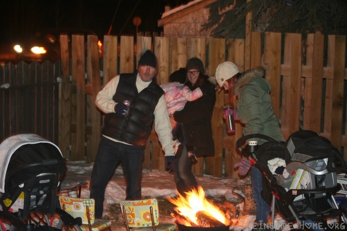 Santa Claus Parade Bonfire