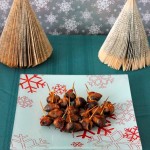 Bacon Wrapped Water Chestnuts by theinspiredhome.org
