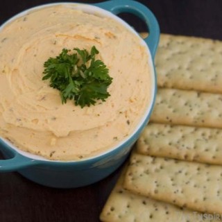 Simple Appetizers Cheese Ball by theinspiredhome.org