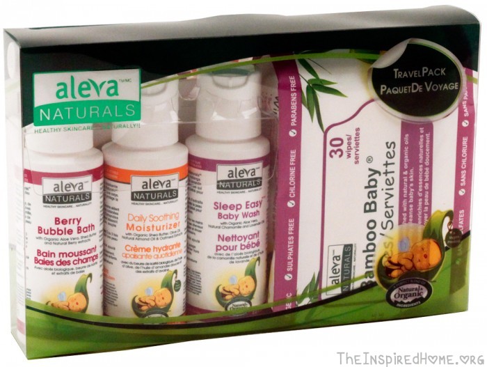Aleva Naturals Newborn Travel Pack by theinspiredhome.org