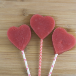 Healthy Valentines Day Treats: Strawberry Hearts by theinspiredhome.org