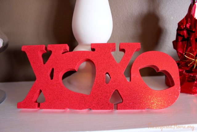 valentine mantel - 2