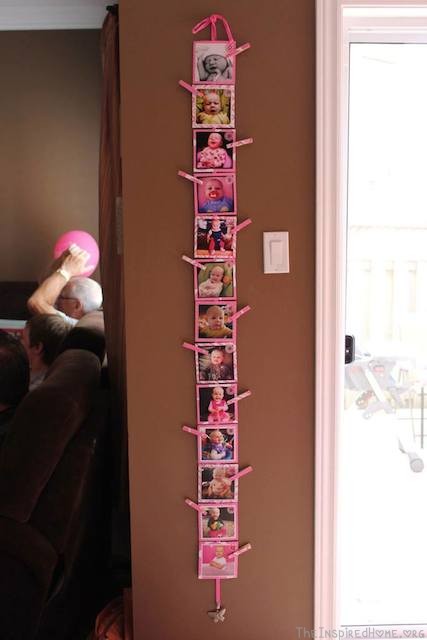 birthday 12 month banner
