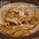 A sinfully creamy pasta that will warm your bones and fill your belly. Made with cream cheese, Swiss cheese, chicken, bacon and ham, this pasta is a nice treat on a chilly winter day. From TheInspiredHome.org