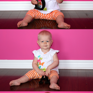 TheInspiredHome.org // Father's Day Photo Gift Idea: Have your baby or toddler pose holding the letters D-A-D, print the photos, pop them into a photo frame. Voila! Instant cuteness for daddy's desk at work. This would also work well if you have three children - have each one hold a letter!