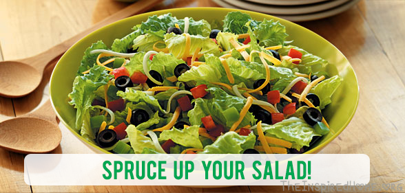 TheInspiredHome.org // Spruce Up Your Salad! A big list of ways to breathe new life into your salads.