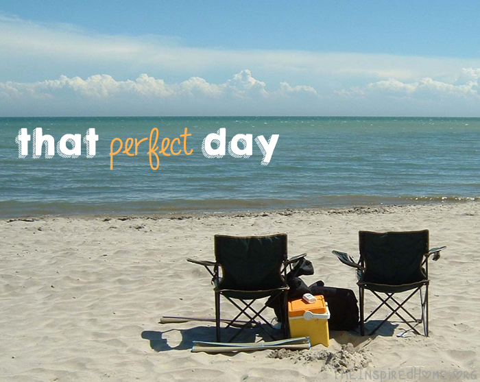 TheInspiredHome.org // That Perfect Day #ActsofCaring