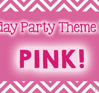 TheInspiredHome.org // Birthday Party Theme Ideas: PINK! A fantastic theme for your little girl's first birthday. Can also easily be turned into a blue theme for your little boy's 1st birthday party!