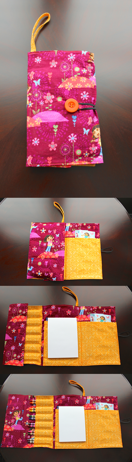 TheInspiredHome.org // DIY Crayon Wallet