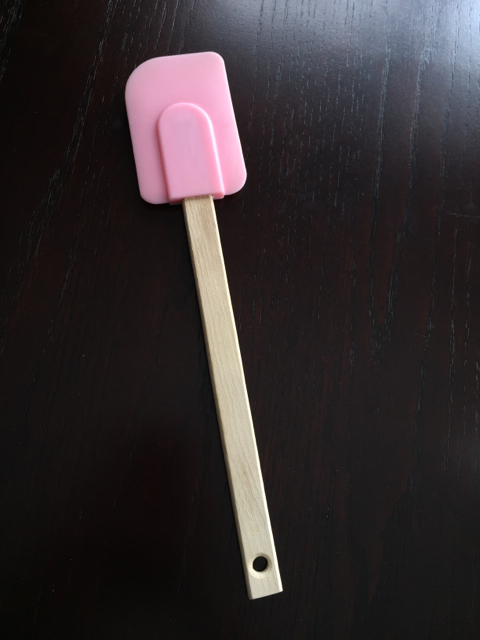 pink spatula