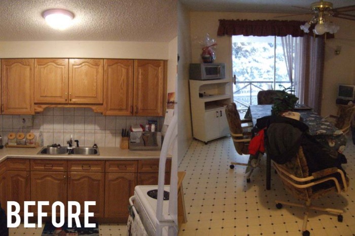 Kitchen Before