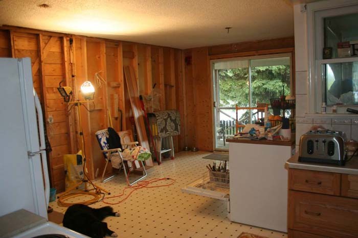 No Insulation Kitchen