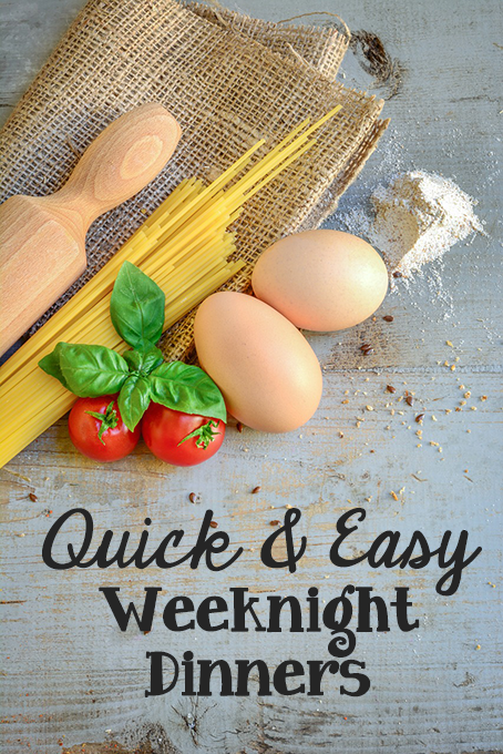 TheInspiredHome.org // Quick & Easy Weeknight Dinners {Roundup}