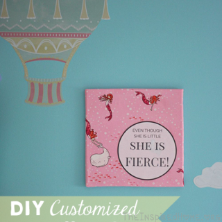 TheInspiredHome.org // DIY Customized Wall Art - featured post from Crystal @ Hello Creative Family