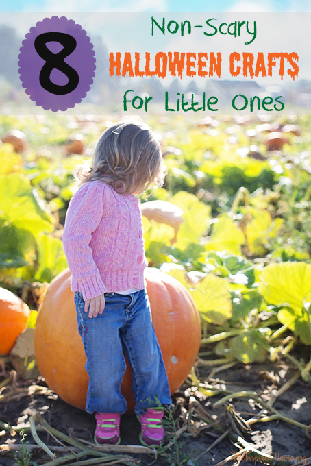 TheInspiredHome.org // 8 Non-Scary Halloween Crafts for Kids - perfect for toddlers!