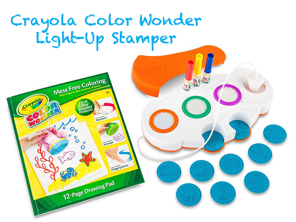 crayola color wonder light up stamper
