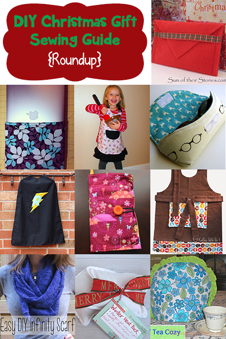 TheInspiredHome.org // DIY Christmas Gift Sewing Guide Roundup