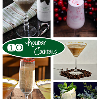 TheInspiredHome.org // 10 Holiday Cocktails perfect for your Christmas or New Year's Eve party.