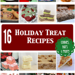 TheInspiredHome.org // 16 Holiday Treat Recipes including cookies, bars, bark, fudge, cheesecake and more!