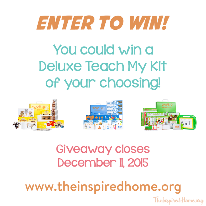 teach my giveaway