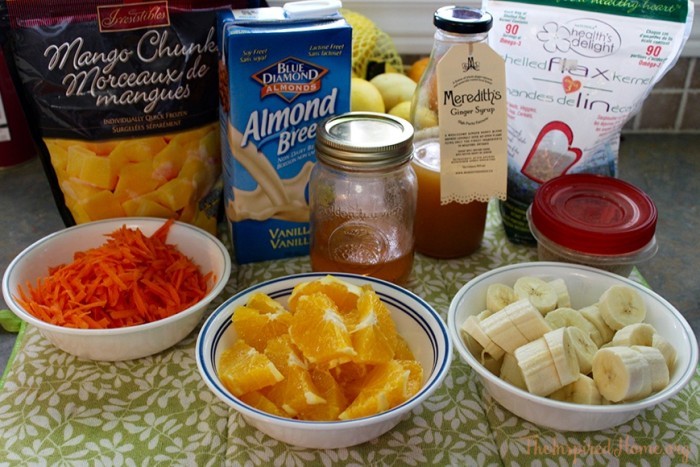 sunshine breakfast smoothie ingredients