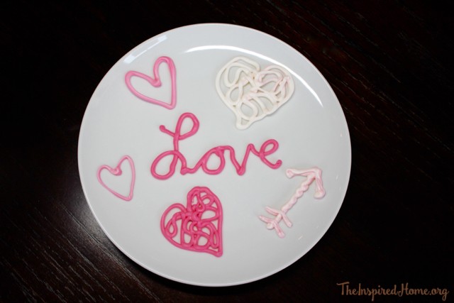 Writing with Candy Melts