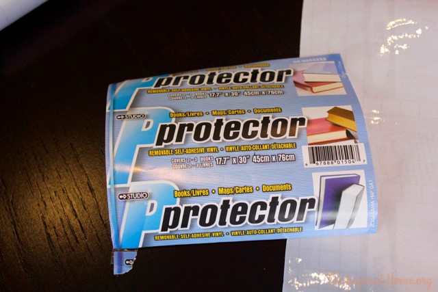 This is the label from the contact paper that I use.
