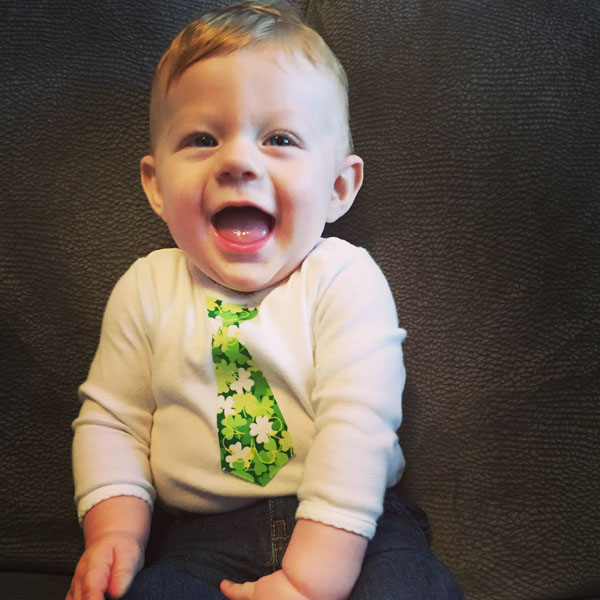 TheInspiredHome.org //Green Tie, St. Patricks Day Shirts