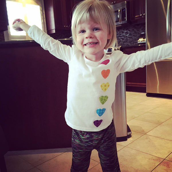 TheInspiredHome.org // Rainbow St. Patricks Day Shirts.