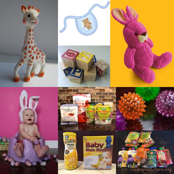 TheInspiredHome.org // 50 No-Candy Easter Gifts for Babies
