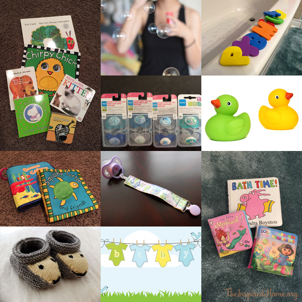 TheInspiredHome.org // 50 No-Candy Easter Gifts for Babies