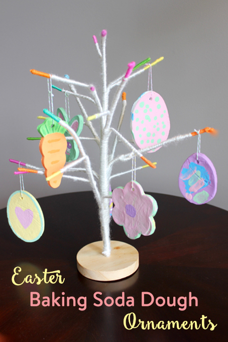 TheInspiredHome.org // Easter Baking Soda Dough Ornaments. A variation of the popular salt dough ornaments.