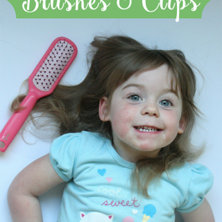 TheInspiredHome.org // Bonding over Brushes & Clips and a review of the Goody Ouchless Brush.