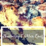 TheInspiredHome.org // Lactose-Free Blueberry Fritter Loaf