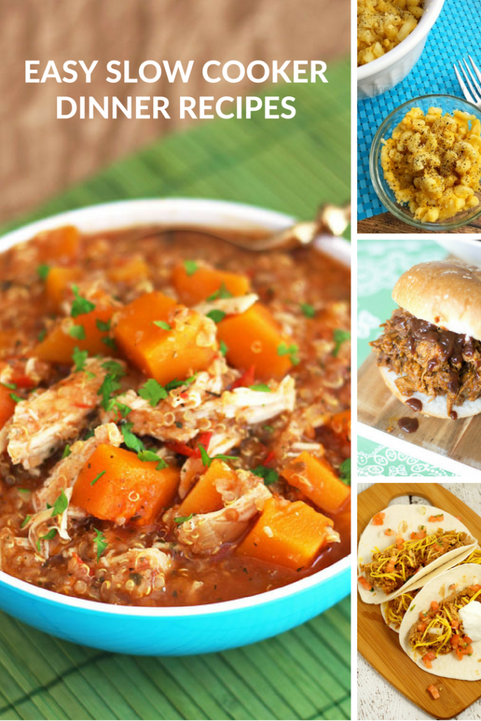 Easy Slow Cooker Dinner Recipes • The Inspired Home