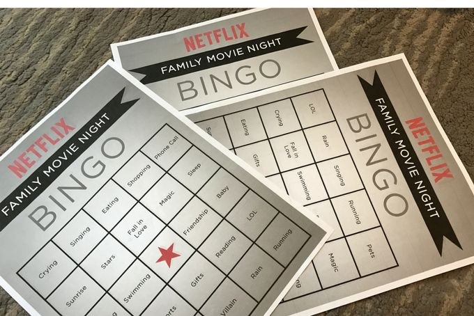 theinspiredhome.org // netflix bingo