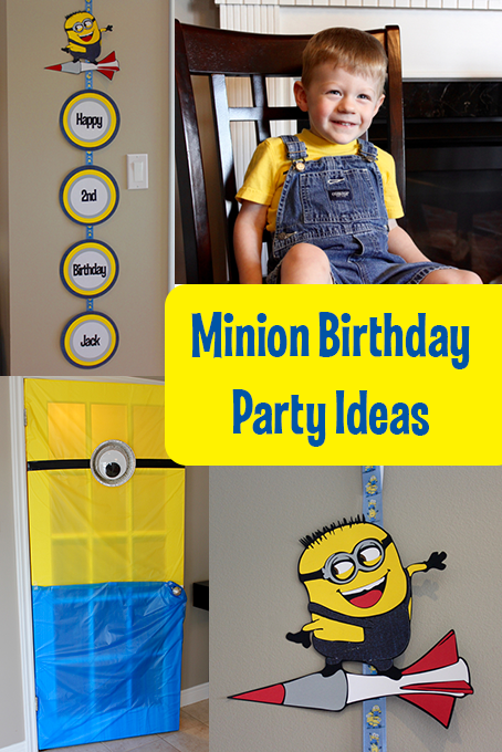 TheInspiredHome.org // Minions / Despicable Me Birthday Party Ideas