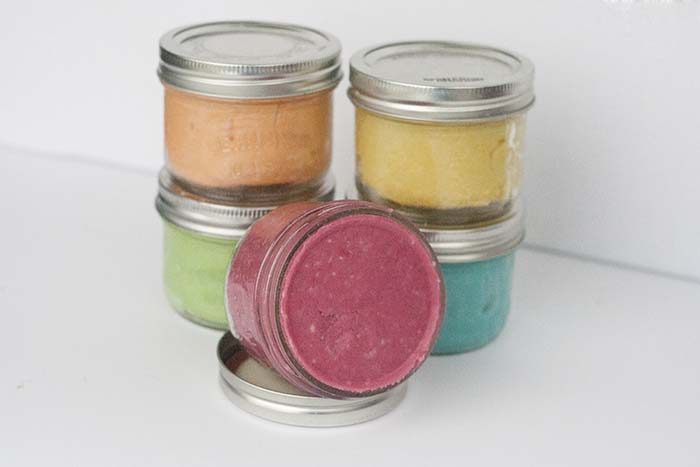 TheInspiredHome.org // No Cook Colourful Playdough Recipe. Make it for your kids or a gift.