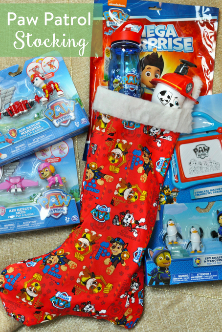 TheInspiredHome.org // Paw Patrol Stocking