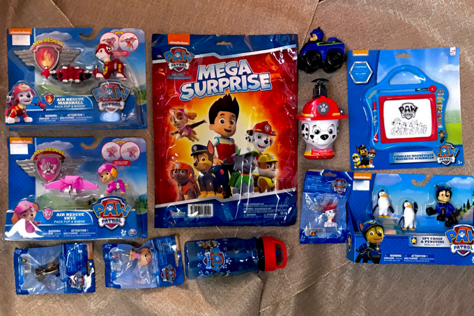 TheInspiredHome.org // Paw Patrol Stocking Contents