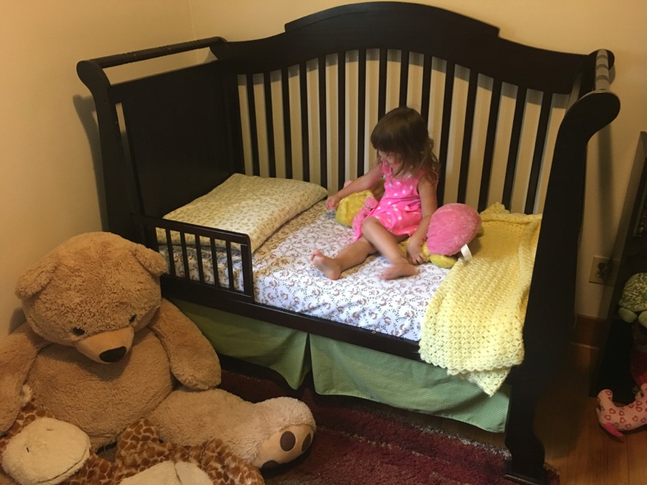 TheInspiredHome.org // Crib to Toddler Bed