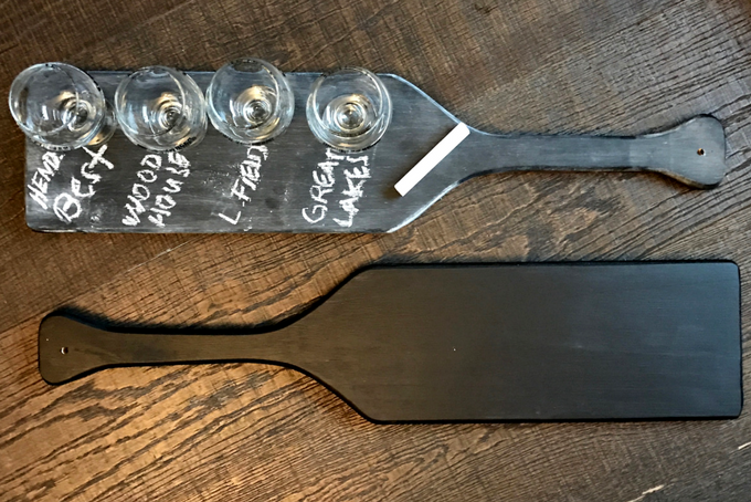 TheInspiredHome.org // DIY Beer Flight Paddle