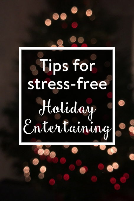 The Inspired Home // stress-free holiday entertaining featured