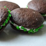 Chocolate Mint Whoopie Pies