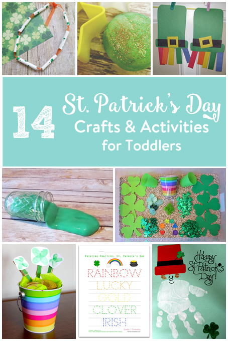 TheInspiredHome.org // 14 St. Patrick's Day Crafts & Activities for Toddlers